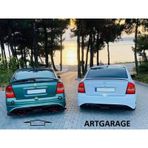 Astra G Hb Custom Arka Tampon Eki-fiberglass-boyasız Uyumlu