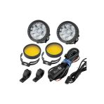 Astra Led 2 Li Set Motosiklet Led Sis Farı Metal Gövde D7 Led Enduro Gs Serileri Uyumlu