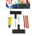 ASTRA LED Otomobil Motosiklet Lastik Tamir Kiti Fitil Atma Seti+ Lastik Tamir Kiti + 3 Yedek Fitil