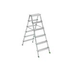 Astra Market SM Saraylı 6+6 Çift Taraflı Alüminyum Merdiven(Zümra Online)