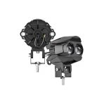 Astraled 1 Adet Motosiklet Atv Utv Scooter Led Lazer Sis Farı Delici Beyaz Sarı Çift Renk 12 -80 Volt