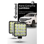 Astraled 12-24V 16 Led 2 Adet Offroad Atv Kamyon Tır Traktör İş Makinesi
