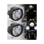 Astraled 2 Adet Led Motosiklet Sis Far Montaj Sis Drl Lamba Scooter Motosiklet Için (Çakar & Sabit Mod)