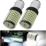Astraled P21w Ba15s 1156 144 Ledli Ultra Parlak Geri Vites Park Ampül Tek Duy Beyaz (2 Adet)