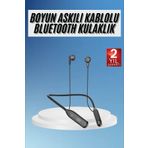 ASTRALTECH 100 Saat Kablolu Boyun Askılı Dijital Göstergeli Bluetooth Kulaklığı