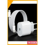 Astraltech 20W Hızlı Şarj Adaptörü iPhone 14 13 12 11 Lightning Kablo Seti - Ahşap - Bej - Siyah