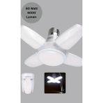 Astraltech 4 Kollu Katlanır Pervane LED Ampül 60 Watt Yüksek Aydınlatma ve Enerji Tasarrufu