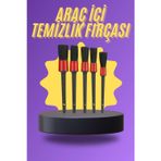 Astraltech 5 Parça Araç Içi Temizlik Fırçası Araç Içi-Dışı Temizleme Fırça Seti