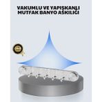 ASTRALTECH Aletsiz Montaj Vakumlu Yapışkanlı Askı Aparatı