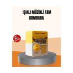 ASTRALTECH ATM Tasarımlı Sarı Işıklı Sesli Elektronik Kumbara