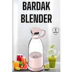 ASTRALTECH Bardak Blender Smoothie Meyve Sıkacağı Şarjlı Cam Taşınabilir