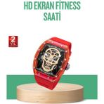 Astraltech Dokunmatik Akıllı Saat Spor ve Günlük Kullanım - newtrendd.com - Siyah-2