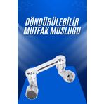 Astraltech Döndürülebilir Musluk Mutfak Banyo Musluk Ucu Başlığı 4 Filtreli