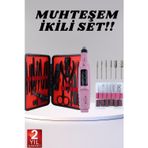 ASTRALTECH Elektrikli Manikür Pedikür Seti İkili Set 17 Parça Tırnak Bakımı Nasır Temizleme Tırnak Şekillendirme