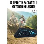 ASTRALTECH İnterkom Intercom Kask Kulaklık Bt22 Bluetooth Motosiklet Kulaklık 5.0 Bluetooth