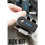 Astraltech Kablosuz Bluetooth Aux Araç Kiti Siyah Hafıza Kartlı