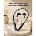 Astraltech Kablosuz Boyun Tipi Bluetooth Kulaklık Mikrofonlu Spor ve Günlük Kullanıma Uygun