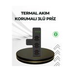 Astraltech Masa Üstü Çoklu Priz USB ve Type-C Çıkışlı Güç Dağıtıcı