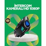 Astraltech Q28 Bluetooth Kask Kulaklık 1080P Kamera – Su Geçirmez Motosiklet Interkom