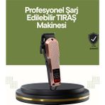 Astraltech Şarjlı Saç Kesme Makinesi – 4 Kademeli Ayar, LCD Ekran ve Hızlı Şarj Desteği