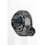 Astraltech Suya Dayanıklı Dokunmatik Akıllı Saat Bluetooth 5.0, Sesli Asistan ve Sağlık Takibi - newtrendd.com - Siyah-2