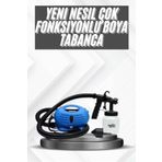 ASTRALTECH Taşınabilir Elektrikli Boya Tabancası Profesyonel Motor Yapısı Omuz Askılı Hazneli