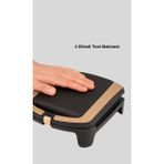 Astraltech Tost Makinesi Hızlı Pişirme Teknolojisi 1500 Watt - Siyah