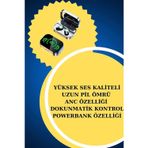 ASTRALTECH TWS Bluetooth Kulaklık ve Akıllı Saat Uyku Takibi Nabız Ölçer Uzun Pil Ömrü