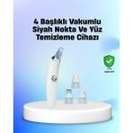 Astraltech Vakum Teknolojili Siyah Nokta Temizleyici Cihaz – 4 Farklı Başlık ve Derinlemesine Gözenek Temizliği