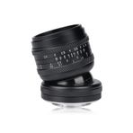AstrHori 50mm F1.4 Büyük Diyafram Lens Tam Çerçeve Manuel 2'si 1 Arada Eğimli Lens Minyatür Model Efekti Sony E-Mount Aynasız Kamera ile Uyumlu A7, A7R, A7S, A9, A6000, A6300, A6500, A6600.etc(Siyah)