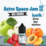Astro Space Jam Mix Aroma Yeşil Elma Şeftali Gıda Aroması 10 ml