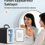 AstroAI Mini Buzdolabı 4L– Isıtma & Soğutma Özellikli (12V/220V, Ev & Araç Kullanımı) - 4 lt - Siyah