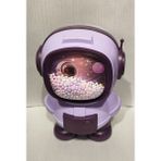 Astronot Figür Şifreli Büyük Boy Dekor Kumbara 22CM*15CM - Mor - Lila