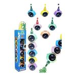 Astronot Fosforlu Kalem Yumurtlayan 1 Paket 5 Renk Astronot Figürlü İşaret Kalemi Mini 5 Li Fosforlu Kalem