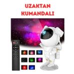 Astronot Gece Lambası Galaxy Yıldızlı Projeksiyon Tavan Aydınlatma Lamba Ev Çocuk Oda Dekorasyon