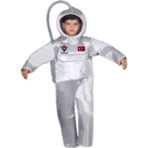 Astronot Kostümü - Gri - 4 - 5 Yaş