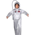 Astronot Kostümü Yetişkin - 2XL - Gri