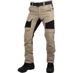 Astüm Askeri Malzeme Tactical Pantolon Bej Renk Siyah Detaylı - 38 / 36 - Ten - Siyah