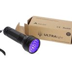 Astute ULTRAlight UV el feneri siyah ışık, 51 LED 395 nM - evcil hayvan idrarı, evcil hayvan lekeleri ve tahta böcekleri için dedektör