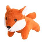 Asudaro Evcil Hayvanlar için Peluş Oyuncaklar, Panda, Rakun, Tembellik, Tilki, Kuzu, Sincap, Baykuş, Samanlık, Ağaç Mağarası, Kuş Evi, Saklambaç Oyunu, Evcil Hayvan - Peluş Oyuncak, 10 cm Tilki