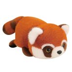 Asudaro Pelüş hayvan kırmızı panda tüylü pelüş hayvan Panda çift taraflı pelüş hayvan kırmızı panda evcil hayvan çocuk hediyesi kadın doğum günü