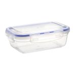 Asude ASD063 500 ml Dikdörtgen Sızdırmaz Şeffaf Saklama Kabı