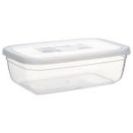 Asude ASD118 2400 ml Maya Dikdörtgen Şeffaf Saklama Kabı