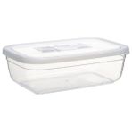 Asude ASD118 2400 ml Maya Dikdörtgen Şeffaf Saklama Kabı