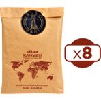 Asude Hanım Türk Kahvesi 90 gr 8 Li - 720 gr