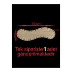 ASUDE HEDİYELİK Ahşap Krem 40x14 Cm 1 Ad Bambu Tepsi Örgü Plakası Supla Raddan Altlık Tığ Taban Işi Sepet Tabanı-