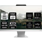 ASUS A3402 i5 1335U 48GB 256GB SSD 23.8" FHD FDOS All In One Bilgisayar & Per4 Bellek
