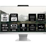 ASUS A3402 i5 1335U 48GB 512GB SSD 23.8" FHD W11H All In One Bilgisayar & Per4 Bellek