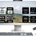 ASUS A3402WVAK i5 1335U 24GB DDR5 256GB SSD Intel Graphics 23.8" FHD FDOS Beyaz All in One & PER4
