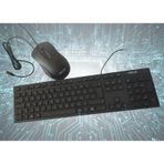 Asus Aw311 Usb Kablolu Q Klavye Mouse Set Siyah Türkçe